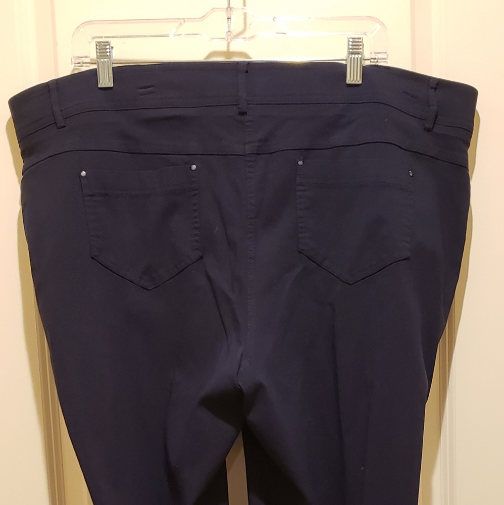 89th & Madison Navy Women's Skinny Pants - Picture 6 of 13